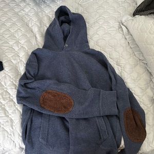 Blue hoodie